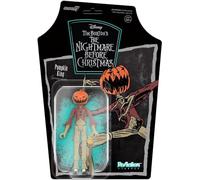 Super7 Tim Burton's The Nightmare Before Christmas Pumpkin King - 3.75" Disney Action Figure with Accessory Classic Movie Collectibles and Retro Toys