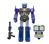 SUPER7 Transformers Optimus Prime (Shattered Glass Purple) 11 in Super Cyborg Action Figure