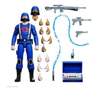 SUPER7 ULTIMATES! G.I. Joe Cobra Trooper - 7" G.I. Joe Action Figure with Accessories Classic Cartoon Collectibles and Retro Toys