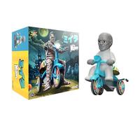 Super7 Universal Monsters Super Cycles The Mummy Action Figure (Light Grey with Blue Trike)
