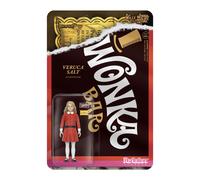 Super7 Willy Wonka and The Chocolate Factory Veruca Salt - 3.75"""" Action Figure with Accessories Classic Movie Collectibles and Retro Toys