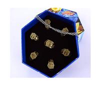 super9 Japanese Anime Katekyo Hitman Reborn Cosplay Costume Accessories - Set of Seven Rings and Necklace