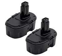 SupeRakita 18V Replacement Battery for DeWALT: 18 Volt 5.0Ah XRP DC9096 Ni-Mh Batteries Compatible with DC9098 DC9099 DW9095 DW9096 DW9098 Cordless Power Tools 2 Packs