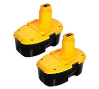 SupeRakita 18V Replacement Battery for DeWALT: 18 Volt 5.0Ah XRP DC9096 Ni-Mh Batteries Compatible with DC9098 DC9099 DW9095 DW9096 DW9098 Cordless Power Tools 2 Packs