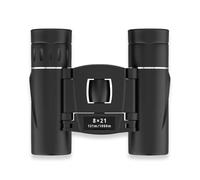 SuperAuriga Binoculars 8×21 ED Lens, FMC Green Film for Birdwatching/Hiking, Compact & Tripod Adaptable (8×21)