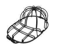 SuperAuriga Hat Washer Cage Sturdy Anti-Warp Frame, Universal Fit for Adult & Children’s Hats (Adjustable Size) (Black)