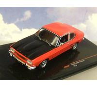 FORD Capri 1700 GT - MK I - 1970 - red / black - IXO 1:43