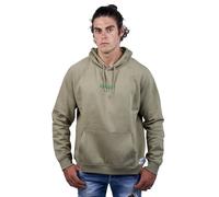Superb Mens Sudadera Capucha Real Pandemic Sweatshirt - Green Cotton - Size Medium