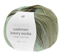 Superba Cashmeri Luxury Socks 4 Count 100g Rico Design