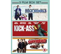 Superbad (2007) / Role Models (2009) / Kick-Ass (2010) - Triple Pack [DVD]