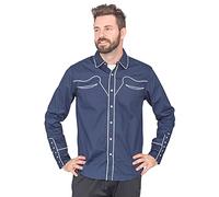 Superbad Seth Button-Down Halloween Costume Shirt Navy