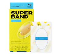 Superband On-The-Go Waterproof Hydrocolloid Bandages (2.2" x 1.4") Fast Healing for Blisters, Scratches and Insect Bites Ultra Flexible First Aid Outdoor First Aid Pack of 10