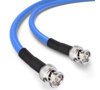 Superbat 3 m BNC Cable Micro-BNC Male to DIN 1.0/2.3 Male Coaxial Cable | Belden 1855A | 75 Ohm | up to 6.25 Gbps | CoaXPress CXP-6 | for HD-SDI/3G/6G/4K/8K Machine Vision