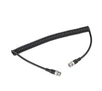Superbat BNC Cable 3G/HD SDI Cable(1M/3.28ft 75Ω) Coil Cable BNC to BNC Extension Coaxial Cable for Cameras and Video Equipment，Supports HD-SDI/3G-SDI/4K/8K，SDI Video Cable (Black,1Pcs)