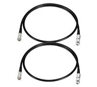 Superbat HD-BNC to DIN 1.0/2.3 3G/12G-SDI Video Cable 2ft Belden 1855A SDI Cables for Blackmagic URSA, Sony FS7 Video,Professional DIN to HD-BNC Cables 2-Pack