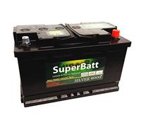 SuperBatt AGM1000 12V 110AH VRLA AGM Ultra Deep Cycle Battery - Fully Sealed No Spill - Leisure Marine Motorhome Caravan Campervan Boat Motor Mover Solar
