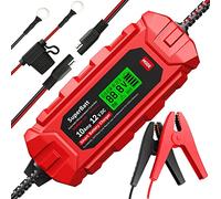 SuperBatt Super-10 12V 2A & 10A Intelligent Automatic Smart Battery Charger IP65 Water-resistant Trickle Battery Charger and Maintainer