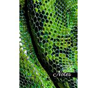 Superbe Carnet de Notes Motif Peau de Serpent / Dragon - Ligné 128 pages - Format A5: Notebook, Journal Personnel, Cahier de Brouillon, Carnet d'écriture, Composition Book