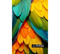 Superbe Carnet de Notes Motif Pelage de Perroquet / Oiseau Tropical - Ligné 128 pages - Format A5: Notebook, Journal Personnel, Cahier de Brouillon, ... - Carnets de notes inspirés de la nature)