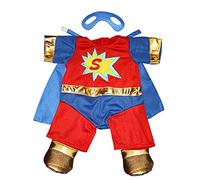 SuperBear Outfit with Mask Teddy Bear Outfit (8")