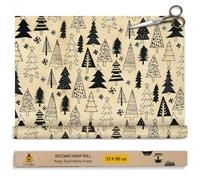 SuperBee Beeswax Wrap Roll XL 33x90cm - Cut-to-Size Food Wrap - Holiday