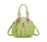 Superbia Multicoloured Hobo Casual Ladies Shoulder Handbags with Multiple Pockets, Assorted Colours (Green)