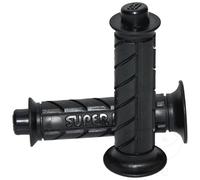 Superbike Grip Set Black Open End Gx001 Fits Kawasaki KAF 950 2009-2014