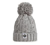 Superbobble Reflective Cable Knit Bobble Hat - Silver Grey