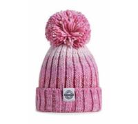 Superbobble Reflective Gradient Rib Knit Bobble Hat - Pink