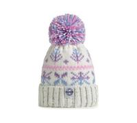 Superbobble Reflective Kids Nordic Knit Bobble Hat - Ice Crystal