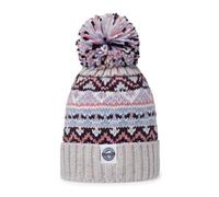 Superbobble Reflective Nordic Knit Bobble Hat - Artic Fairisle