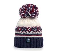 Superbobble Reflective Nordic Knit Bobble Hat - Geyser