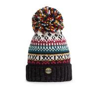 Superbobble Reflective Nordic Knit Bobble Hat - Jet Black