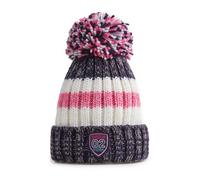 Superbobble Reflective Nordic Knit Bobble Hat - Navy Pink