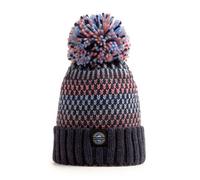 Superbobble Reflective Nordic Knit Bobble Hat - Pink Saphire