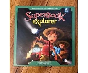 Superbook Explorer Volume 6 -- Noah and The Ark & Rahab And The Walls Of Jericho