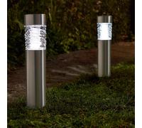 Smart Garden Stake Light Stella Stainless Steel Carry Pack