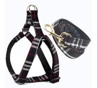 SuperBuddy Cute Dog Harness and Leash,Adjustable and No Pull Harness with Safety Buckle for Small Medium Large Pet