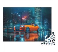 Supercar Car Jigsaw Puzzle Fun Educational Game Suitable for All The Family High Difficulty But Not Boring 1000pcs (75x50cm)