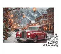 Supercar Car Jigsaw Puzzles Extremely Challenging Perfect for Passing The Time Strengthen Bonds Suitable for All Ages 300pcs (40x28cm)