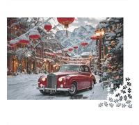 Supercar Car Jigsaw Puzzles Extremely Challenging Perfect for Passing The Time Strengthen Bonds Suitable for All Ages 500pcs (52x38cm)