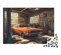 Supercar Car Jigsaw Puzzles Extremely Challenging Suitable for All Ages And Genders Strengthens Bonds Passes The Time 500pcs (52x38cm)