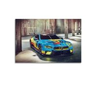 Supercar Poster for BMW M8 GTE Sport Car Decorative Painting Canvas Wall And Art Picture Family Bedroom Decor 12x18inch(30x45cm)
