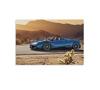 Supercar Poster for Pagani Huayra Roadster Hyper Car Racing Car Sport Car Poster Decorative Painting Canvas Wall Posters And Art Picture Print Modern Family Bedroom Decor Posters 16x24inch(40x60cm)