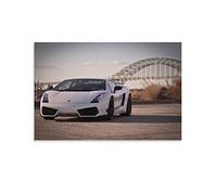 Supercar Poster Lamborghini Gallardo Poster Decorative Painting Canvas Wall Posters And Art Picture Print Modern Family Bedroom Decor Posters 12x18inch(30x45cm)