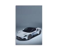 Supercar Poster MC20 2021 Race Car Decorative Painting Canvas Art Picture 24x36inch(60x90cm)