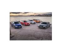 Supercar Poster The Best Audi RS4 in History Poster Decorative Painting Canvas Wall Posters And Art Picture Print Modern Family Bedroom Decor Posters 12x18inch(30x45cm)