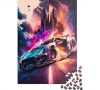 Supercar Puzzles for Adults 1000 Piece Puzzle for Teenager Age 12 Years Up Christmas Eve Gifts 1000pcs (75x50cm)