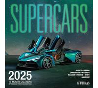 Supercars 2025: 16-Month Calendar--September 2025 through December 2026