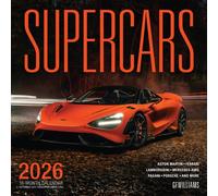 Supercars 2026 : 16-Month Calendar--September 2025 through December 2026